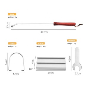 <span class=keywords><strong>Barbecue</strong></span> de cuisine personnalisé, ustensile de cuisine, gril marquage monnaie, viande, Grill, pièces - Product Image 2