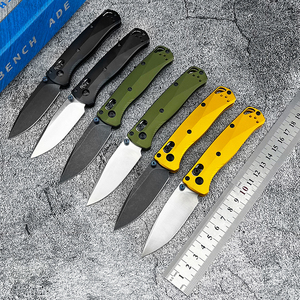 BM-Mini BUGOUT 533BK-2 Pocket EDC Knife Lightweight Aluminum Handle <b>Camping</b> Outdoor Hunting Survival <b>Tool</b> Daily Folding Knife - Product Image 6