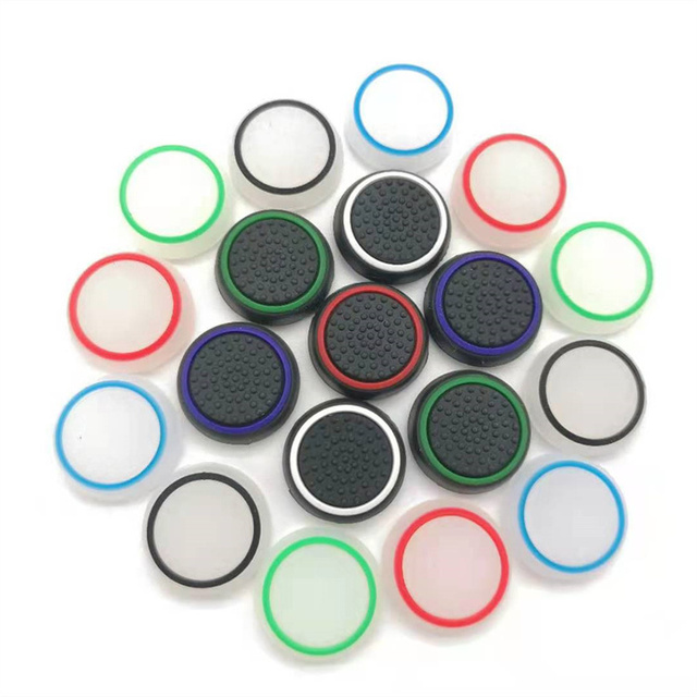 SYY High Quality 100% Tested Double Color Thumb 3D Joystick Anti-Slip Silicone Button Cap MIX Color for / One X/