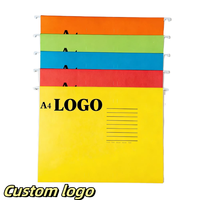 Caja de Cartón para Papelería Ke Jieda con Logotipo Personalizado, Carpeta de Almacenamiento de Archivos A4FC, Modelo C93, Logotipo Impreso en Serigrafía