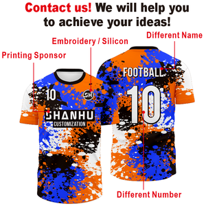 เสื้อฟุตบอลทีมสโมสรแบบเรโทร ระบายอากาศได้ดี รุ่นใหม่ล่าสุด ชุดกีฬา ชุดฝึกซ้อม สำหรับผู้ชาย  รับสั่งทำเสื้อฟุตบอล - Product Image 6