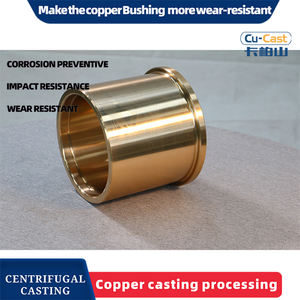 Douille en bronze moulé, usinée CNC de précision, résistante à l'usure, conformité ISO, approvisionnement direct usine - Product Image 2