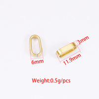 Pendentif en acier inoxydable Crochet ouvert Bail Pinch Fermoirs Pince Pince pour collier