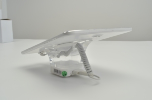 Soporte de pantalla de alarma para tableta antirrobo, cilindro acrílico para electrónica antideslizante con almohadilla de silicona, marca <span class=keywords><strong>Store</strong></span> - Product Image 2