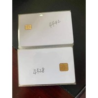 RUIXINRFID Sle5528 4428 Weiße PVC Kontaktlose Tintenstrahl-Bedruckte RFID Smart Card Wasserdicht Blanko für Hotelgebrauch