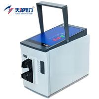 Máquina Engarzadora de Terminales Multifunción Hidráulica Automática de Acero Aleado MEC-16 de Tianze Electric Power, Certificada por ISO9001 y CE
