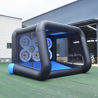 Aire de tir gonflable interactive pour événements de carnaval, location et team building