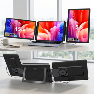 Monitor de Juegos de 15.6 Pulgadas Más Vendido, Extensor de Pantalla para Portátil USB C, Monitor Portátil Desmontable, Plug and Play, Monitor Triple - Product Image 1
