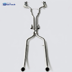 ระบบท่อไอเสีย Catback คุณภาพสูงสำหรับ BMW 650 650i Alpina B6 F06 F12 F13 N63 4.0L V8 304 สแตนเลส ดีไซน์แบบยึดติดโดยตรง - Product Image 5