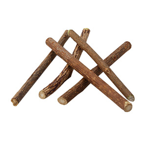 Natural Matatabi Eco-Friendly Wood Dental Chew Sticks for Cats Chew <b>Toys</b> for <b>Teeth</b> Cleaning & Play - Product Image 3