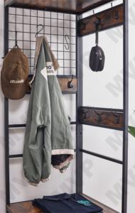 <span class=keywords><strong>Ingresso</strong></span> ad angolo dell'albero della Hall con <span class=keywords><strong>appendiabiti</strong></span> per scarpiera organizzatore per scarpiera con gancio per <span class=keywords><strong>appendiabiti</strong></span> per camera da letto dell'ufficio domestico - Product Image 4