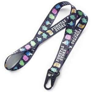 Porte-lanière d'insigne de logo de sublimation de polyester personnalisé pour lanière personnalisée - Product Image 6