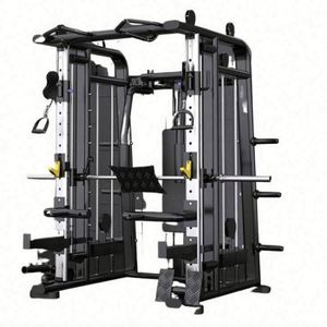 Equipo de Entrenamiento Integral de Acero Smith Equipments, Equipo de Gimnasio, Soporte para Sentadillas, Power Rack, Duradero, Fabricado en EE. UU. - Product Image 5