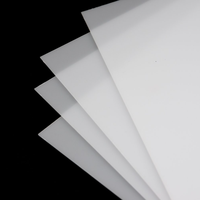 Plaque diffuseur de lumière LED en PMMA blanc laiteux 1mm 1.2mm 1.5mm 2mm Panneau acrylique 1200x1200mm Découpe sur mesure