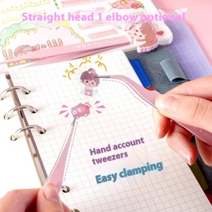 Bolígrafo de <span class=keywords><strong>Gel</strong></span> Plástico Duga Plus, Tinta Negra de 0.5 mm, No Borrable, con Adhesivo para Diario, para Uso en Oficina y Escuela, con Agarre Preciso - Product Image 5
