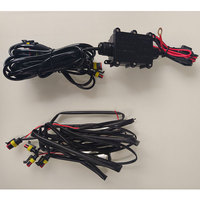 Usine prix de gros étanche brillant noir LED toit lampe de barre lumineuse pour Land Rover Defender 90 110 130 L663 2020 + nouveau