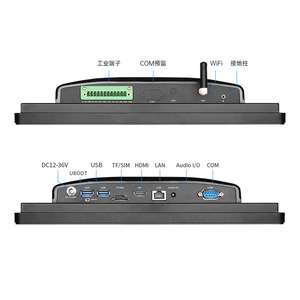Panel PC Industrial RK3568 con Pantalla Táctil, Computadora de Control Industrial Todo en Uno con Wifi y Puertos COM para Gabinete de Energía - Product Image 1