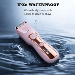 Tondeuse électrique pour bikini pour femmes, étanche, sans douleur, <span class=keywords><strong>rasoir</strong></span> pour une épilation lisse, <span class=keywords><strong>rasoir</strong></span> pour les zones intimes, tondeuse pour femmes - Product Image 2
