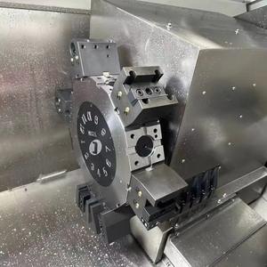 Automatische CNC-Drehmaschine Hine Gang <span class=keywords><strong>Type</strong></span> Slant <span class=keywords><strong>Bed</strong></span> Grade Single Horizontal Spindel für die Metall bearbeitung New China - Product Image 3