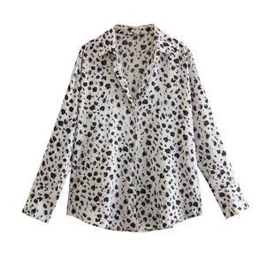 SHENZHU Camicette in Seta Satinata da Donna, Nuova Moda Autunno 2024, Camicie Vintage a Maniche Lunghe, Bluse Chic - Product Image 6