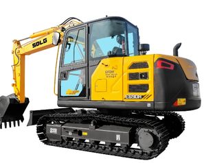 Mini-excavatrice sur chenilles E690H avec moteur et boîte de vitesses Yanmar, garantie 1 an - Excellent prix en promotion - Product Image 1
