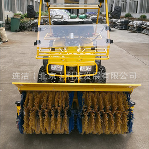 Fully Enclosed Ride On Snowplow Mr1300 Gasoline Powered Snow Removal Machine For Road Clearing - Product Image 2