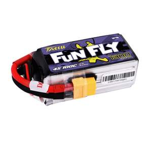 Batterie Lipo <span class=keywords><strong>Tattu</strong></span> <span class=keywords><strong>FUNFLY</strong></span> 100C pour drone de course FPV <span class=keywords><strong>4S</strong></span> 6S 1300mAh 1800mAh 100C RC - Product Image 2