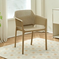 Chaise haute épaisse de style nordique moderne Ustovian pour salle à manger, coiffeuse, bureau et usages multiples