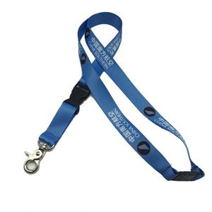 Lanière personnalisée de haute qualité QM avec logo par sublimation, faible quantité minimale de commande, en nylon de soie, lanière unique avec logo - Product Image 3