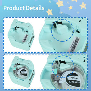 Machine à étiquettes Phomemo P12, imprimante thermique sans fil, sans encres, Compatible avec les rubans d'étiquettes <span class=keywords><strong>Dymo</strong></span> <span class=keywords><strong>Letratag</strong></span> - Product Image 3