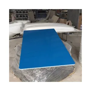 Hoogglanzend Gladde Geïsoleerde Duurzame Frp Glasvezel Vlakke Platen Frp Plaat Panelen Frp Gelcoat Board Product