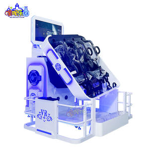 ダイナミック没入型バーチャルリアリティVr 2シータージェットコースター9d Vrチェア360シミュレーター屋内プレイゾーン用 - Product Image 2