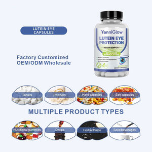 ヤニグロー OEM ODM ルテインアイカプセル 目の疲れを和らげ、エネルギーを提供 天然成分 大人用 妊婦には不適切 60カプセル - Product Image 2