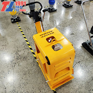 Tek yönlü geri dönüşümlü benzinli dizel titreşimli zemin asfalt kum çimento yol için plaka kompaktörü toprak sıkıştırma actor ktör - Product Image 2