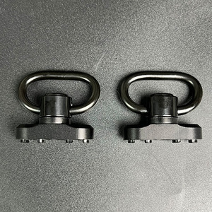 戦術ナイロンMS4 2点調整式スリングストラップクイックリリースハンティングアクセサリー（2個のQDベースとバックル付き） - Product Image 6