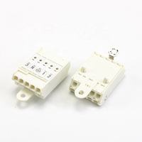 Bloque de Terminales de Doble Plataforma para Conexión Interna de Iluminación, Conector de Cable Eléctrico Multi-entrada y Multi-salida