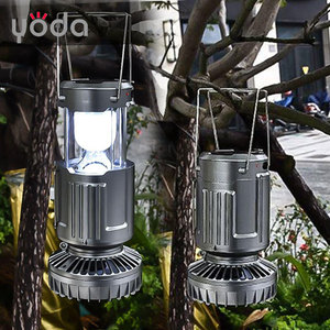DC Rechargeable Solar AAA Dry Battery Powerbank <strong>Pull</strong> up <strong>Light</strong> up Fan LED Camping <strong>Light</strong> - Product Image 6