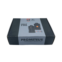 Boîtes d'expédition personnalisées noires mates avec logo, emballage de luxe portable avec doublure en éponge pour l'expédition de produits et de cadeaux professionnels