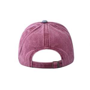 Dernier modèle Casquette de papa usée à 5 panneaux Casquettes de baseball en coton lavé brodé pour l'extérieur - Product Image 5