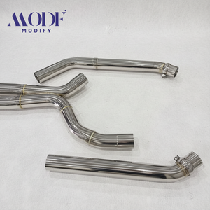 Sistema de Escape de Alto Rendimiento de Acero Inoxidable para <span class=keywords><strong>BMW</strong></span> <span class=keywords><strong>X5</strong></span> <span class=keywords><strong>M50i</strong></span> <span class=keywords><strong>2021</strong></span>, Actualización Completa de Catback para Motor N63 - Product Image 4