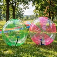 Ballon de football à bulles gonflable en TPU/PVC, durable, amusant, de haute qualité, écologique, taille personnalisable, pour jeux sportifs en plein air – Vente chaude