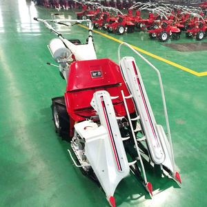 Cortador de trigo de arroz arrozal autopropulsado de larga duración, máquina de encuadernación de cosecha de cebada de sorgo de grano profesional para granja - Product Image 3