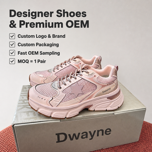 Zapatillas de Diseño de Lujo 2026 para Hombre y Mujer, Zapatillas Deportivas de Malla Rosa de Alta Calidad con Logotipo de Estrella, Plataforma Gruesa, Estilo Casual Deportivo - Product Image 1