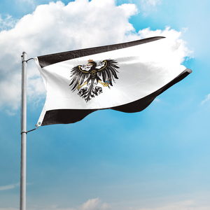 Bandera de Prusia (1892-1918) de 3x5 Pies, Diseño de Ángel, Bandera Decorativa Personalizada de Tela de Poliéster, Bandera Promocional Digital - Product Image 2
