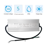 TBWTEK PFC IP67 étanche 100W-400W alimentation à découpage AC DC LED pilote transformateurs d'éclairage 24V 36V 48V tension constante