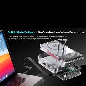 Cargador Inalámbrico Magnético de Gran Capacidad 20000mAh, 25w, con Pantalla, para Teléfono y Reloj, Venta al Por Mayor - Product Image 4