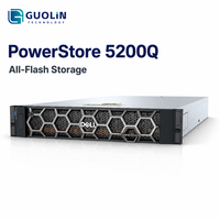 Sistema de Almacenamiento Empresarial Unificado Dell PowerStore 5200Q All Flash, Bloque de SSD NVMe QLC, Sistema de Almacenamiento para Centro de Datos VVol