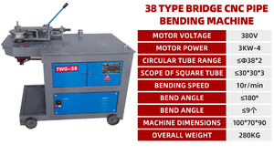 <span class=keywords><strong>Cintreuse</strong></span> de tuyaux électrique <span class=keywords><strong>manuelle</strong></span> personnalisable avec moteur 4KW, <span class=keywords><strong>angle</strong></span> de cintrage 180° pour tuyaux en aluminium, acier inoxydable et alliages, 220V/380V - Product Image 3