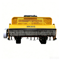 Tondeuse à fléaux télécommandée 300m MK-80S, hauteur de coupe réglable 2-20cm, auto-chargeante 24V, pour vergers et pentes