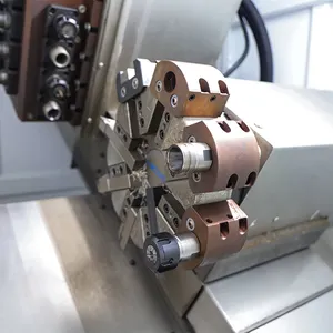 Küçük CNC dönüş değirmeni torna makinesi 12 istasyon taret CNC torna makinesi Cnc torna ve freze merkezi